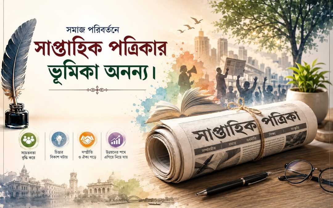 সাপ্তাহিক পত্রিকা শুধু সংবাদমাধ্যম নয়; এটি সমাজের বিবেক ও ইতিহাসের দলিল